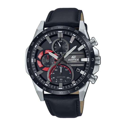 Casio Edifice EFS-S620BL-1AVUEFСерията Casio Edifice представлява линия от модерни мъжки часовници, произведени от японската компания Casio. Тези часовници са известни със своята смела и спортна визия, както и с високата им функционалност и качество. Ето някои характеристики и особености на часовниците от серията Casio Edifice