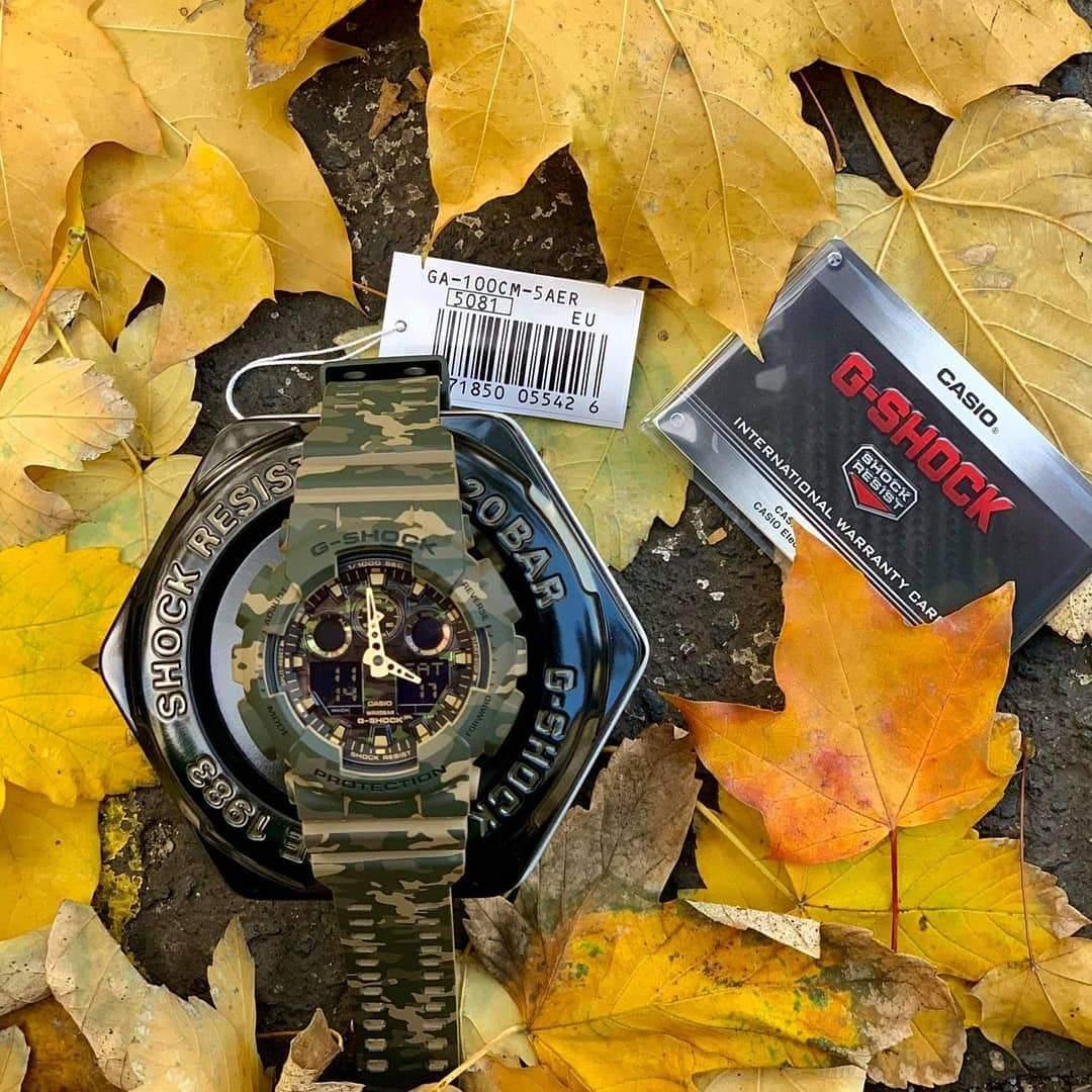 Часовник Casio G-Shock GA-100CM-5AER