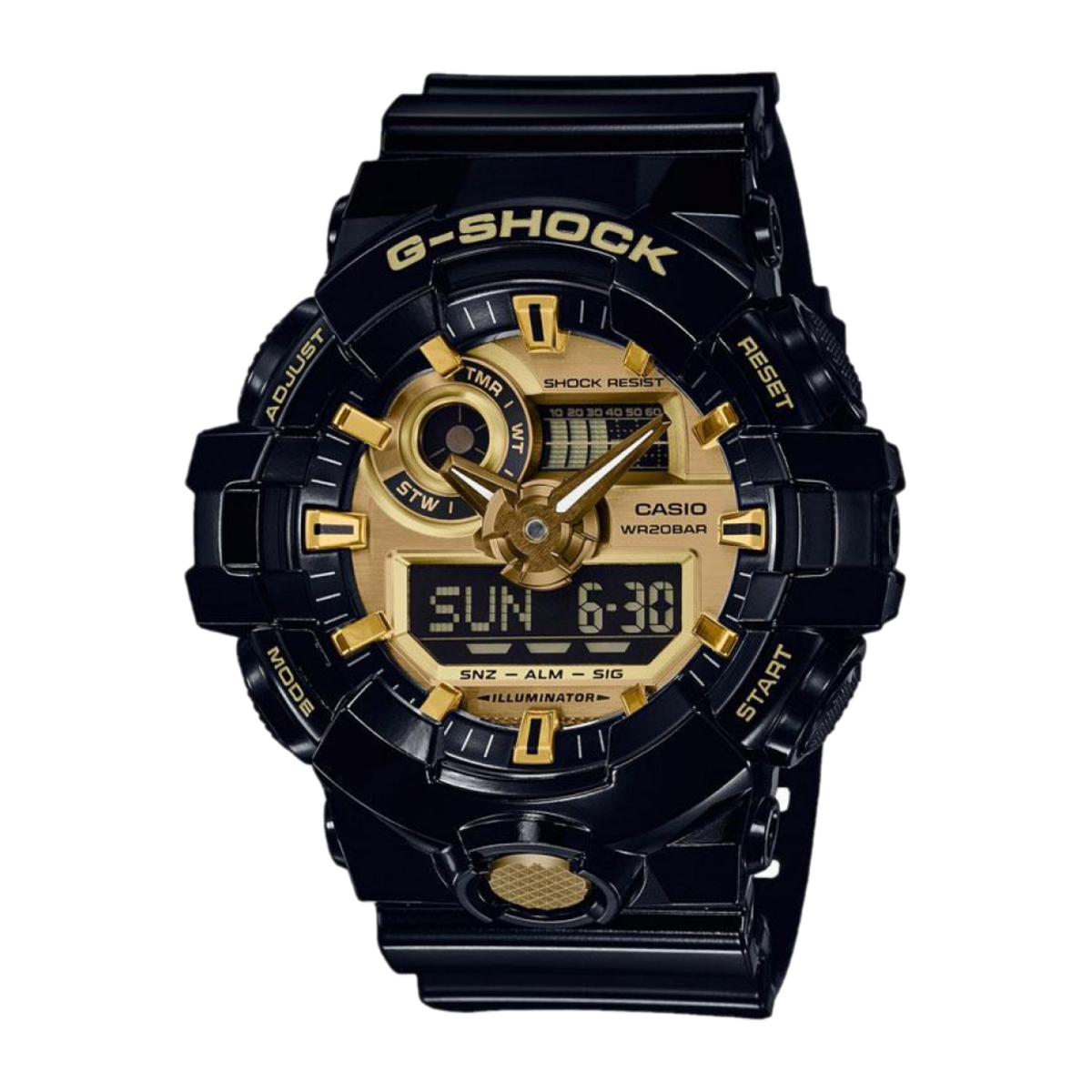 Часовник Casio G-Shock GA-710GB-1AER